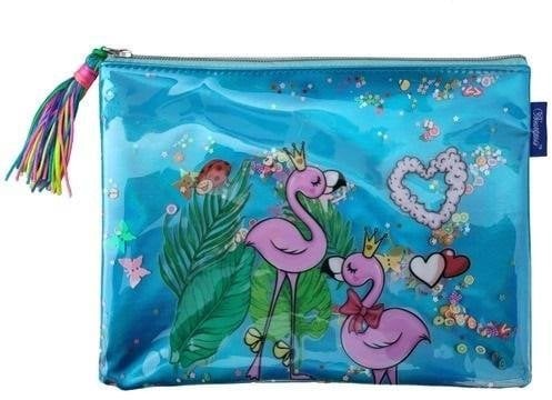 Piórnik Fresh Saszetka na zamek Flaming niebieski