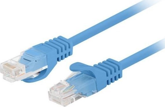 Lanberg Patchcord Lanberg UTP kat.5e 1,5m niebieski 10-Pack