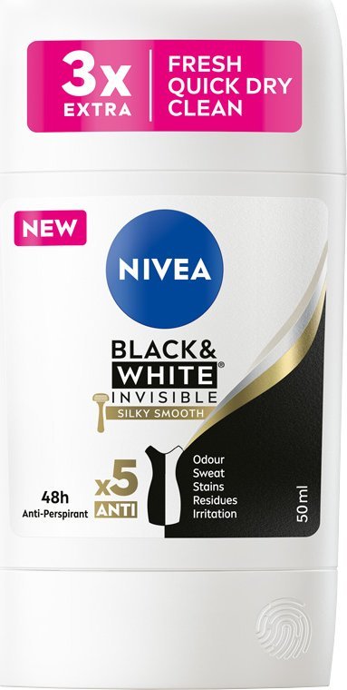 Nivea Antyperspirant Black&White Silky Smooth