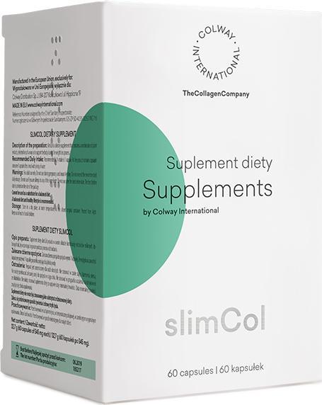 Colway Colway Slimcol Odchudzanie utrata wagi spalanie tłuszczu 60 kapsułek