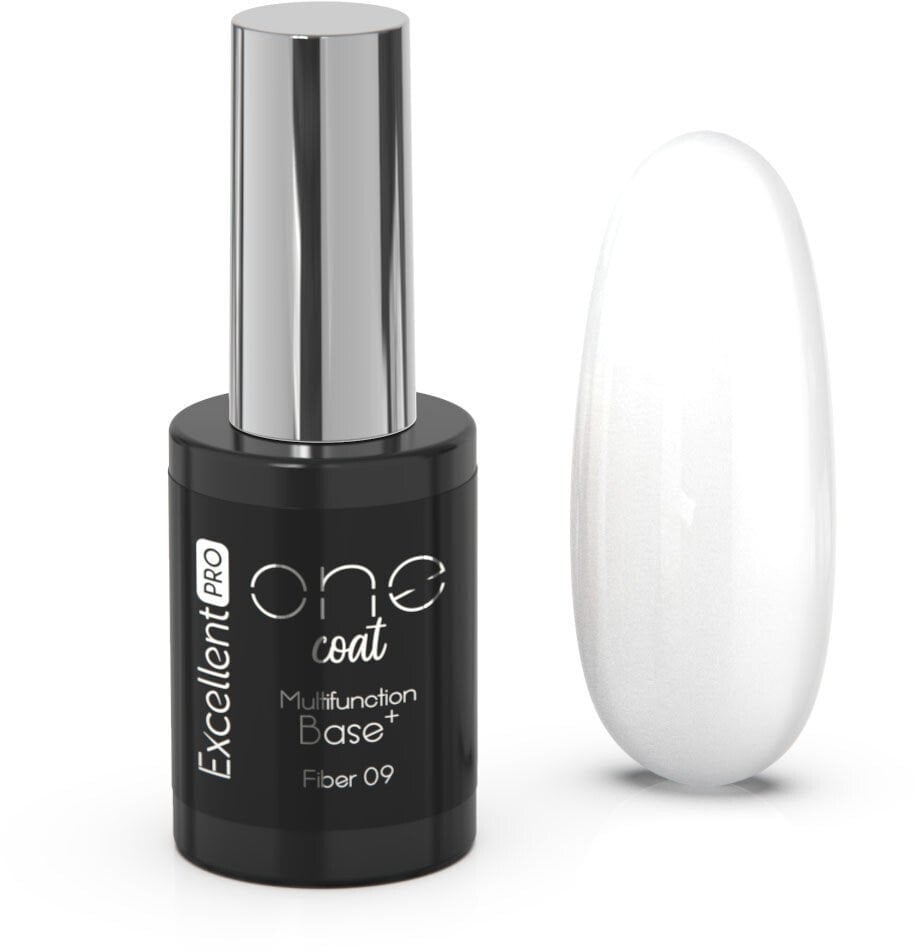 Excellent PRO One Coat Multifunction Fiber Base baza hybrydowa z włóknami Porcelain 11g