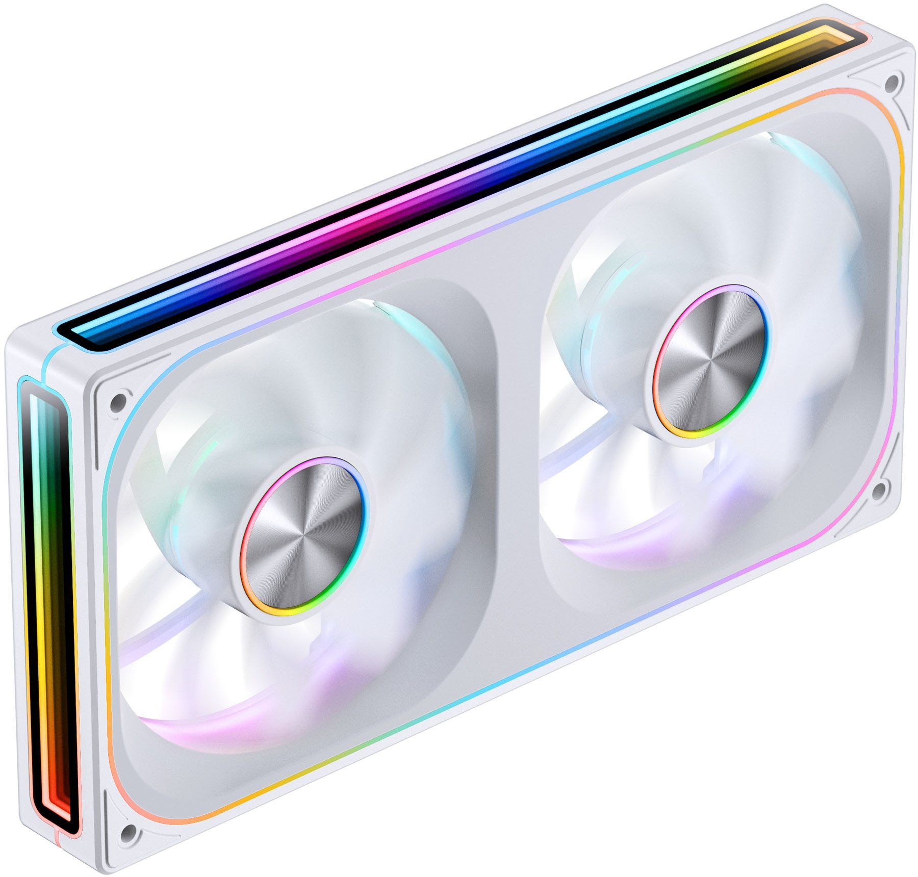 Jonsbo ZA-240 Lüfter, Reverse Blade, PWM, ARGB - 240mm, weiß