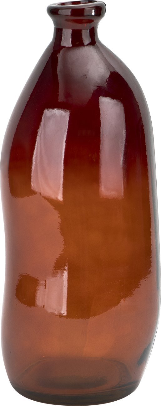 San Miguel Wazon szklany 35 cm brązowy Gradient Nature San Miguel recykling