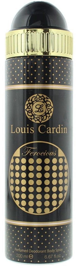 Louis Cardin, Ferocious, Deodorant Spray, For Women, 200 ml For Women