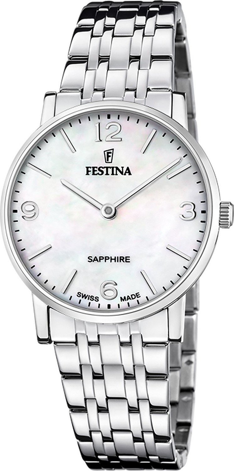 Zegarek damski Festina F20047-2 srebrny