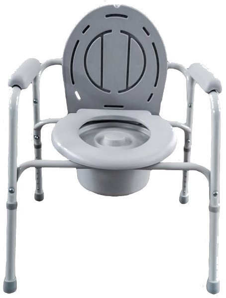 Krzesło toaletowe sedesowe przenośna toaleta dla seniora Reha Fund składane