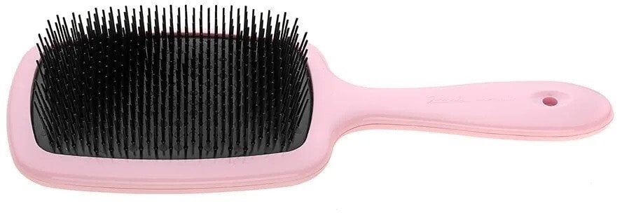 Janeke Ultra Tangler szczotka do rozczesywania kołtunów Różowo-Czarna