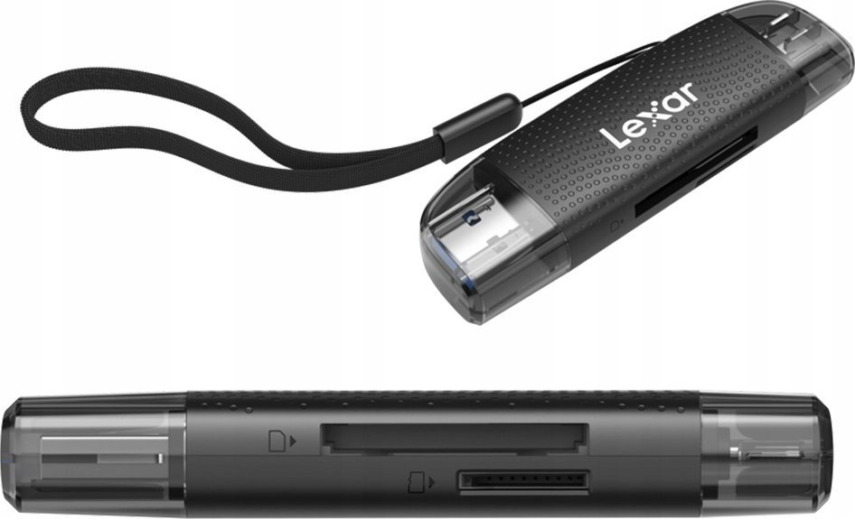 Czytnik Lexar Lexar Cardreader Dual Slot USB-A/C (LRW310X) Supports microSD and SD cards (USB 3.1)
