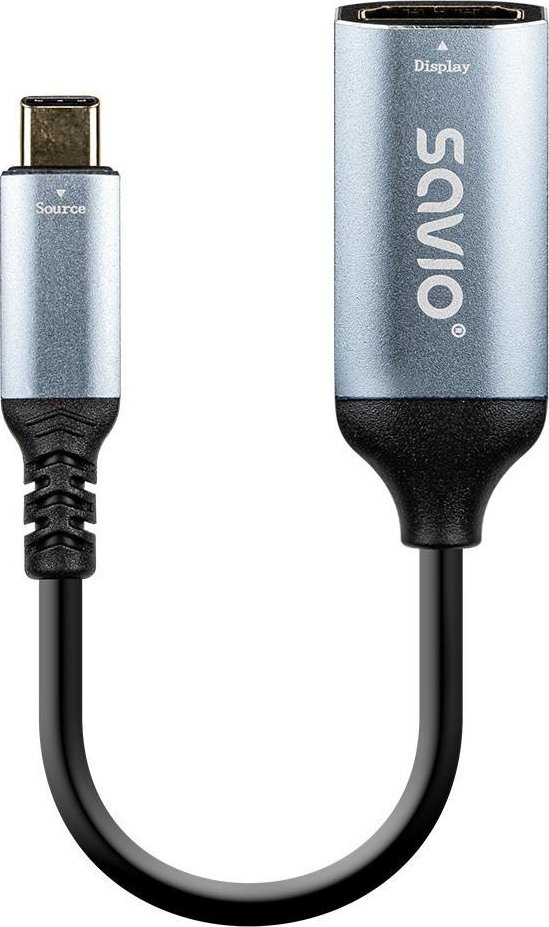 Adapter USB Savio AK-78 USB-C - HDMI Czarny (SAVAK-78)
