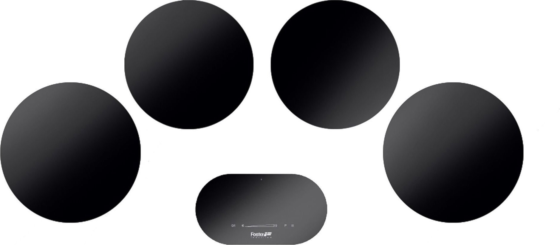 Płyta grzewcza Foster MODULAR PACK 4 COOKING ZONES BLACK