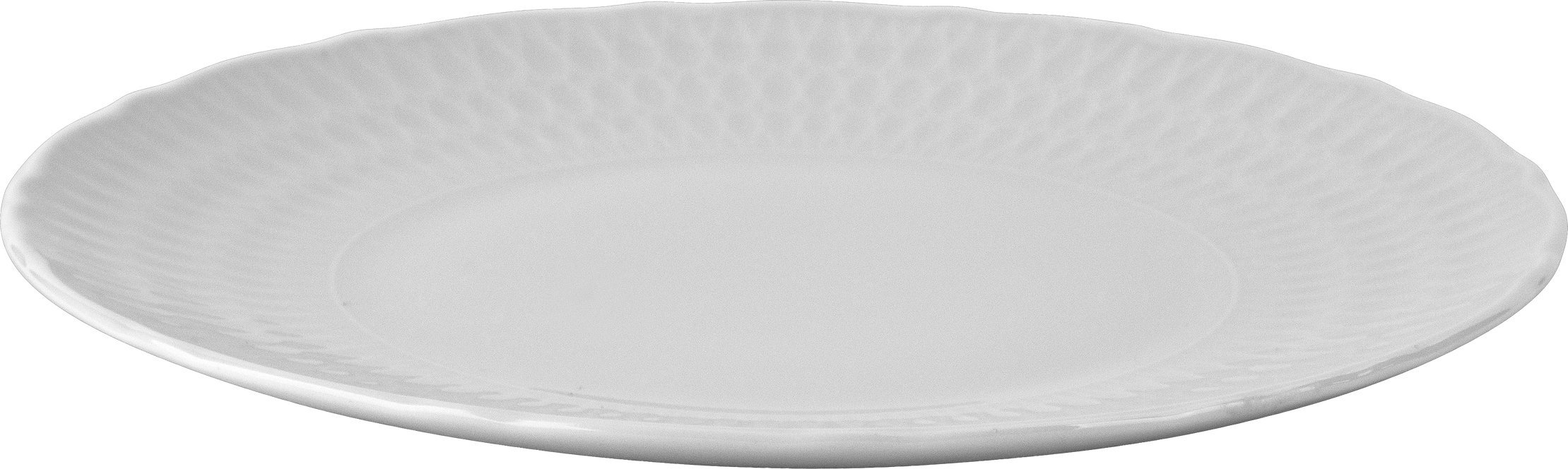 Ćmielów Talerz płytki 21 cm Sofia Biała