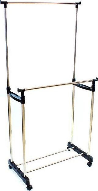 Home Appliances AG38 STOJĄCY STOJAK WIESZAK NA UBRANIA NA KÓŁKACH uniwersalny