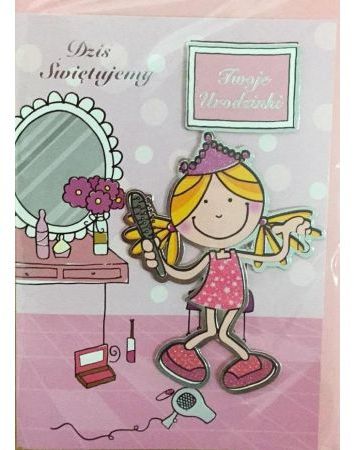 Panorama Karnet urodziny B6 Premium 31 + koperta - 262911