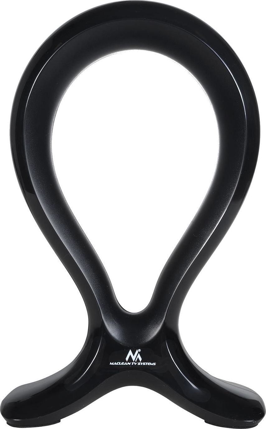 Antena RTV Maclean MCTV-920 Antena TV DVB-T wewnętrzna LTE - max 100dBµV stojak na słuchaw