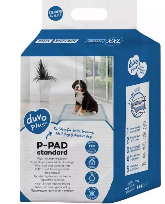 Duvo+ PODKŁADY DLA PSA STANDARD 30st 60x90cm 15610 /2/ 6