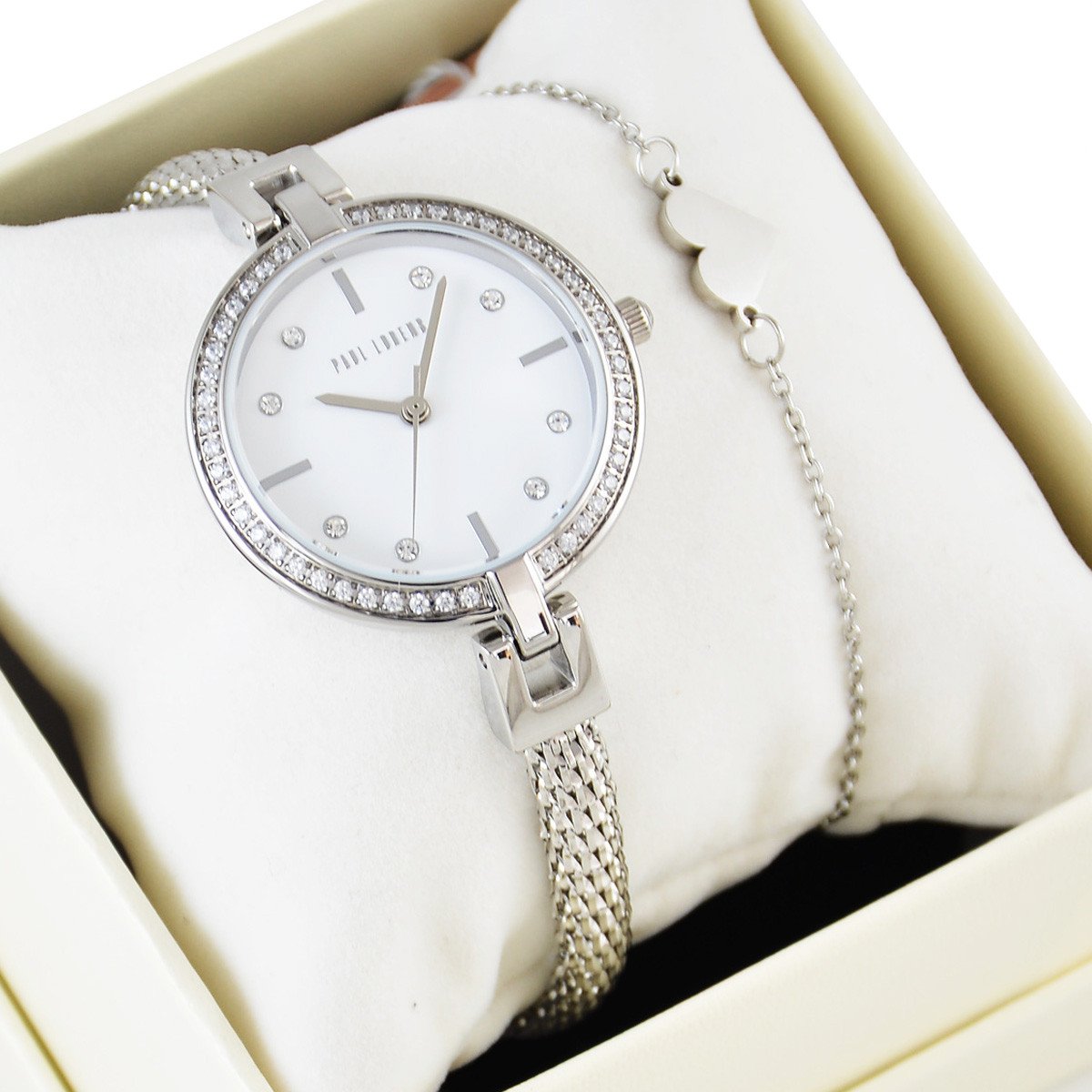 Zestaw damski zegarek Paul Lorens-AMBERA- 10665B-3C1 + bransoletka