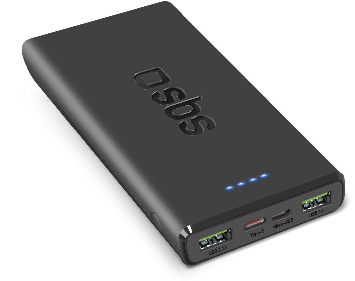 SBS TTBB10000FASTPD2 bank mocy 10000 mAh Czarny