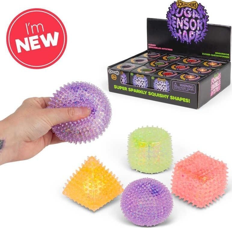 Antystresowe sensoryczne kształty Scrunchems