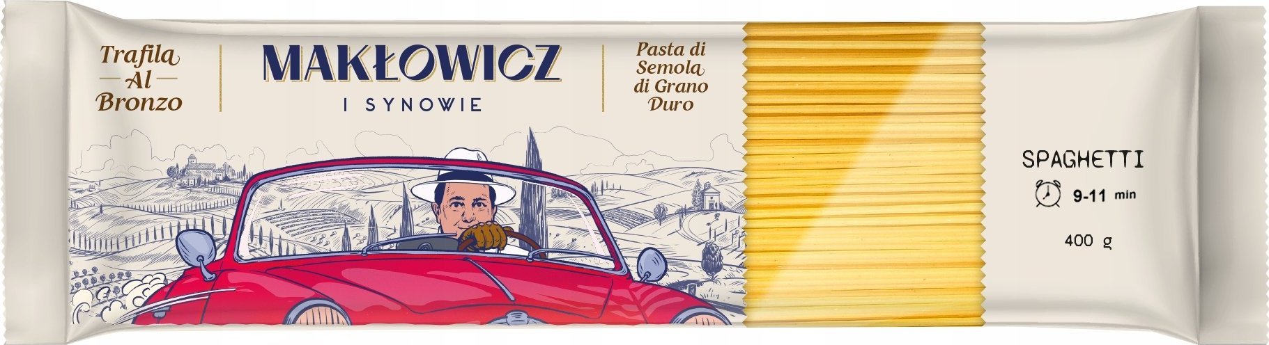 Makłowicz Makaron Spaghetti Makłowicz i Synowie 400 g