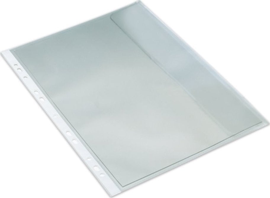 Bantex BANTEX DOKUMENTLOMME MED FLAP 0,13 MM, TRANSPARENT