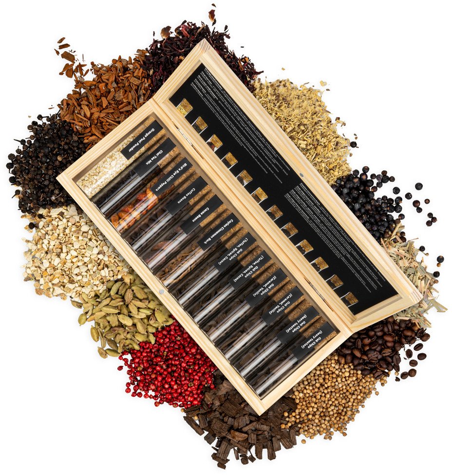 ZESTAW PRZYPRAW DO ROBIENIA WHISKY 12 X20ML v2