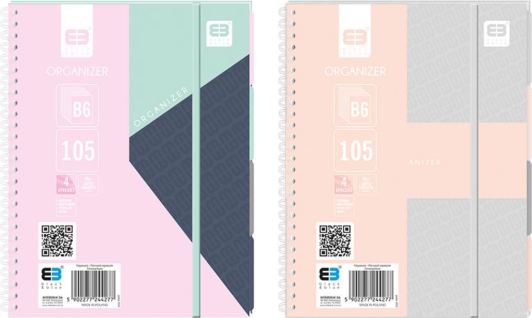 Interdruk Teczka B5 105 kartek z przekładkami