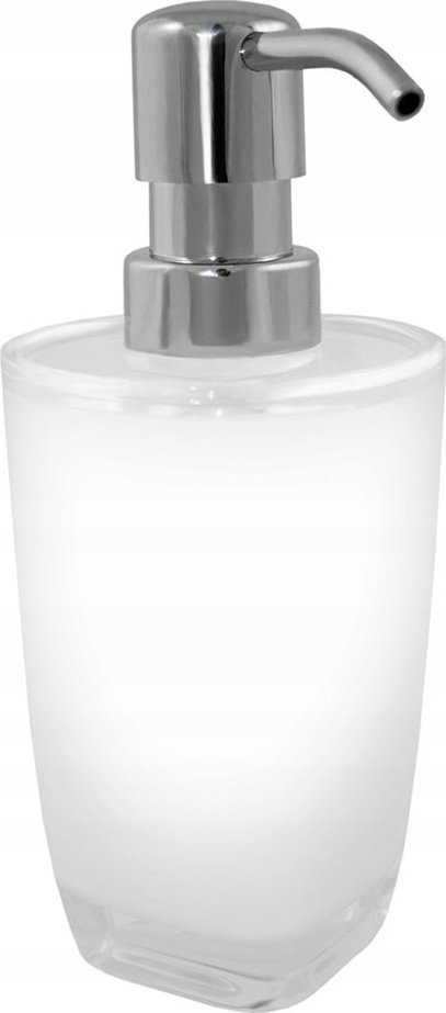 Dozownik do mydła Sepio Dozownik pojemnik na mydło w płynie nowoczesny stylowy biały solidna budowa