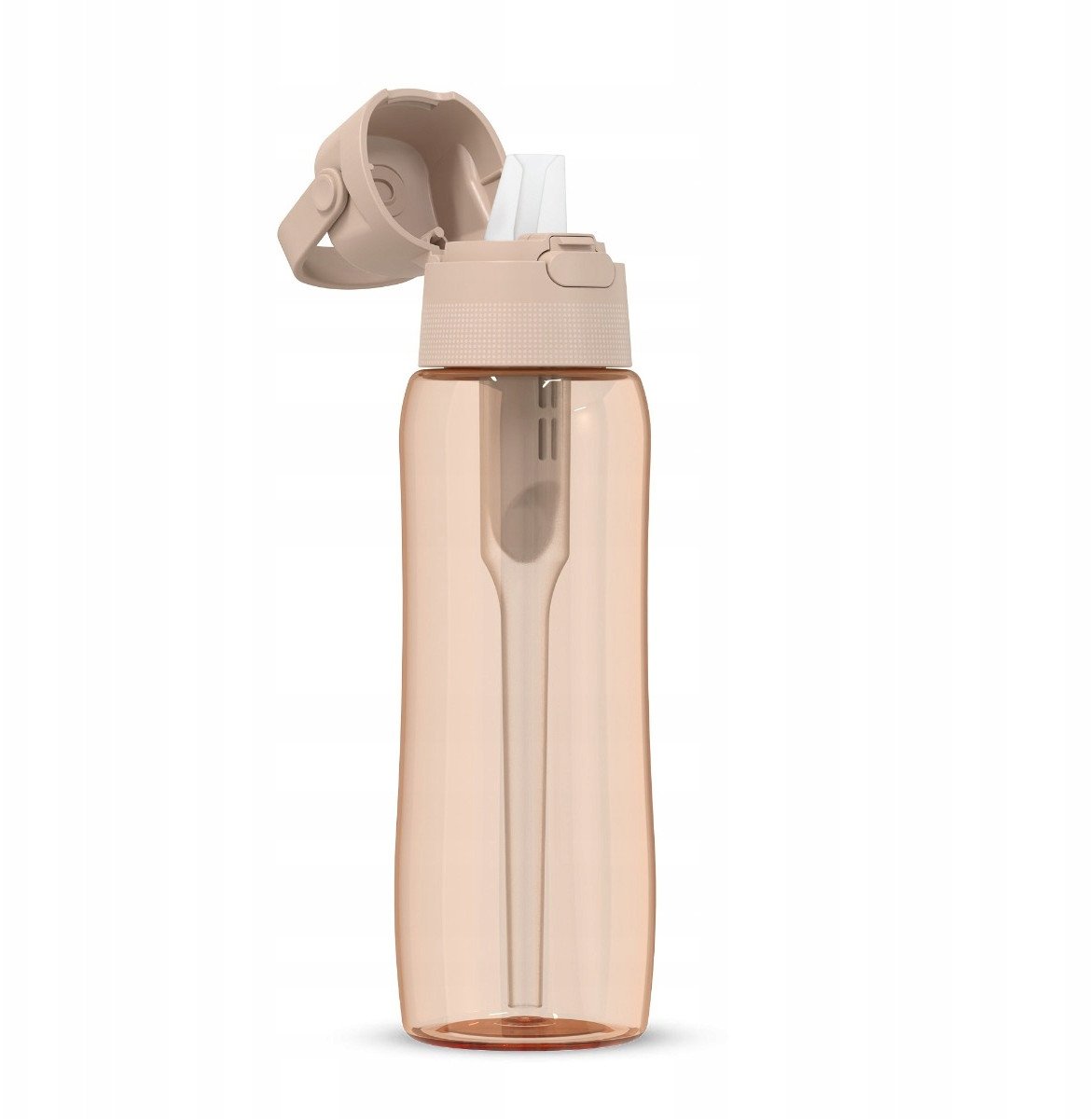 Butelka filtrująca Dafi SOLID cappuccino barwiona 0,7 l z filtrem