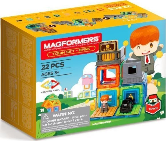 Magformers Klocki TOWN SET- BANK