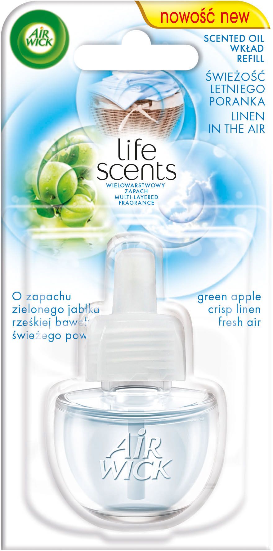 Air Wick Air Wick Elektryczny Świeżość Letniego Poranka 19 ml Wkład