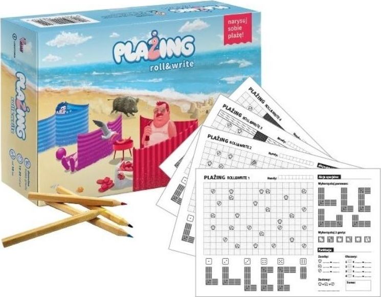 Smart Flamingo Plażing Roll&Write