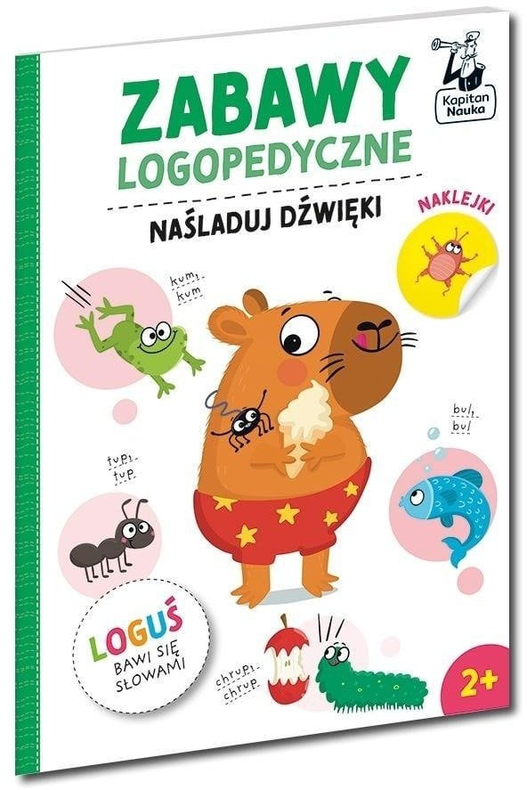 Zabawy logopedyczne. Naśladuj dźwięki