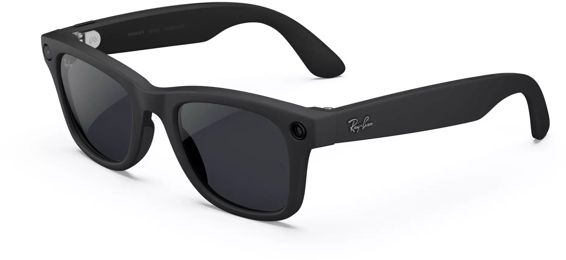 META Ray-Ban Wayfarer G2, czarny matt, Transitions szary AI