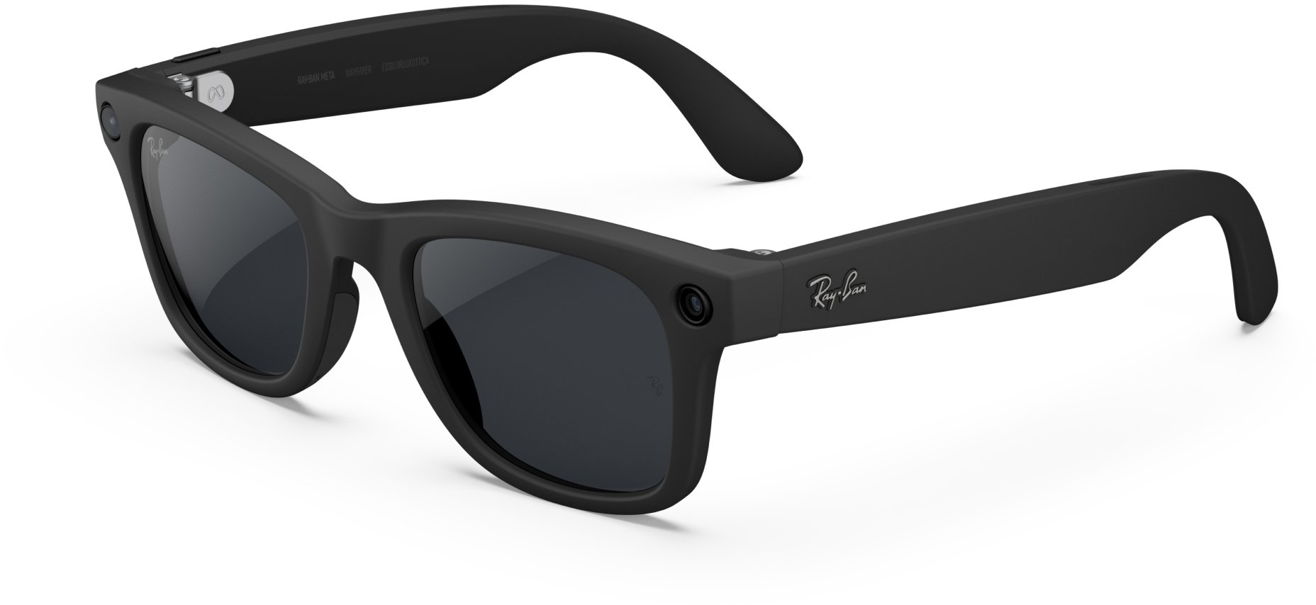 META Ray-Ban Wayfarer G2, czarny matt, Transitions szary AI