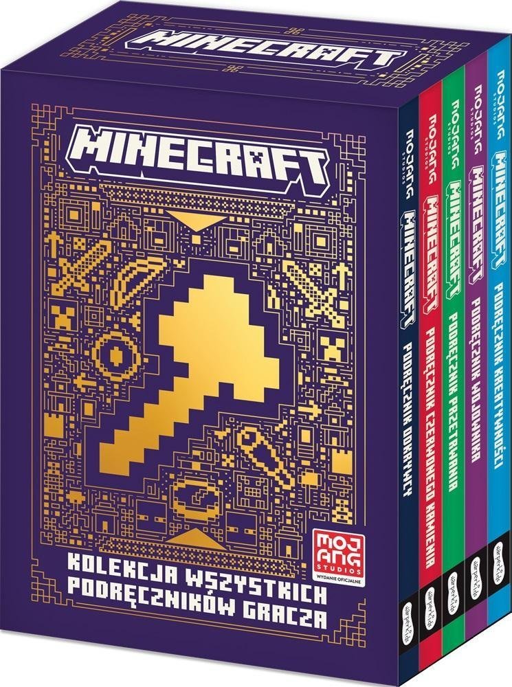 Harperkids Minecraft. Kolekcja wszystkich podręczników gracza