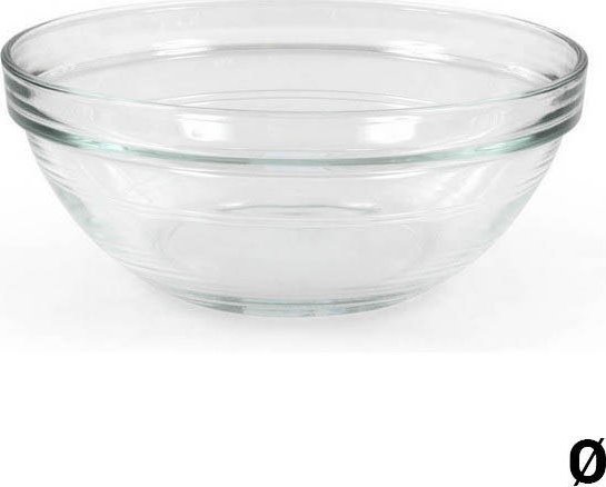 Duralex Miska do Sałatki Duralex Lys Szkło - 970 ml - 17 x 7 cm