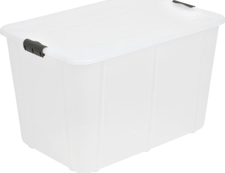 Pojemnik 60L BranQ Velur transparentny