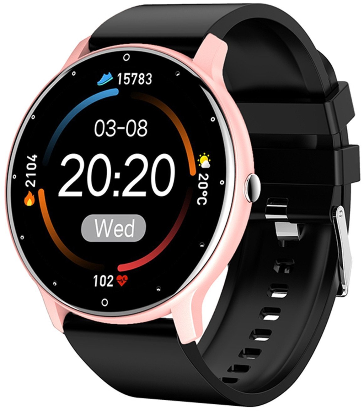Smartwatch Gravity GT1-2 Czarny (GT1-2)