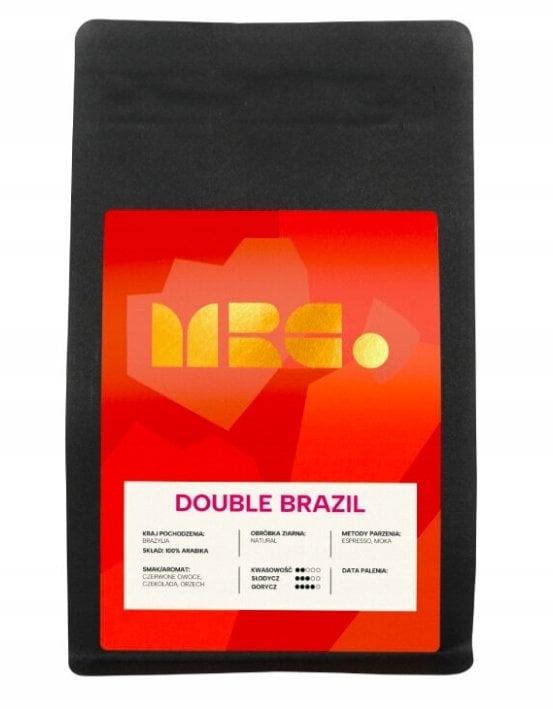 Kawa ziarnista MRC. Double Brazil 250g