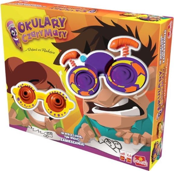 Goliath Gra planszowa Okulary Czary Mary Dzieci kontra rodzice
