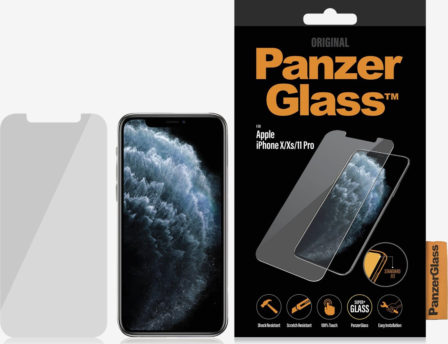 PanzerGlass Szkło hartowane do iPhone X / Xs / 11 Pro (2661)