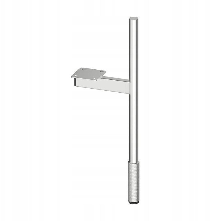 SET NOGI MEBLOWE LARGA SREBRNE 2 SZT Z ADAPTEREM