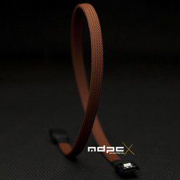 MDPC-X Oplot kabla SATA Sleeve Medium Miedziany 1m (SL-SA-CB)