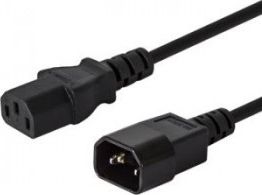 Kabel zasilający Savio Przedłużacz kabla zasilającego C13/C14 CL-99 1,2m, wielopak 10 szt.-SAVIO CL-99Z
