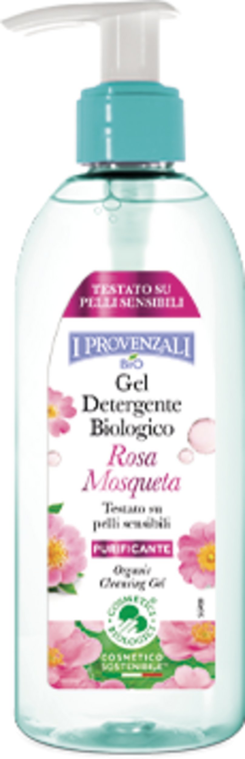 I Provenzali Rosa Mosqueta Organiczny żel oczyszczający do twarzy 150ml