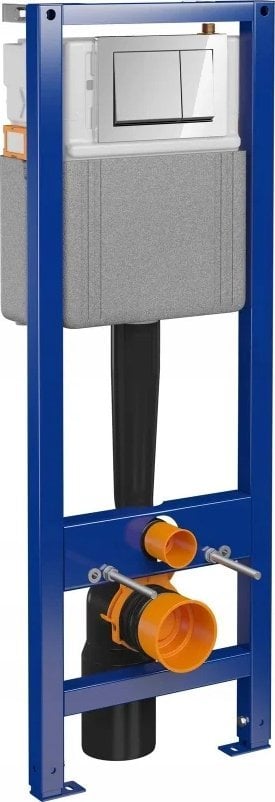 Stelaż Cersanit Stelaż podtynkowy do WC MITO 40 MECH z przyciskiem ENTER II chrom błysk (S701-881)