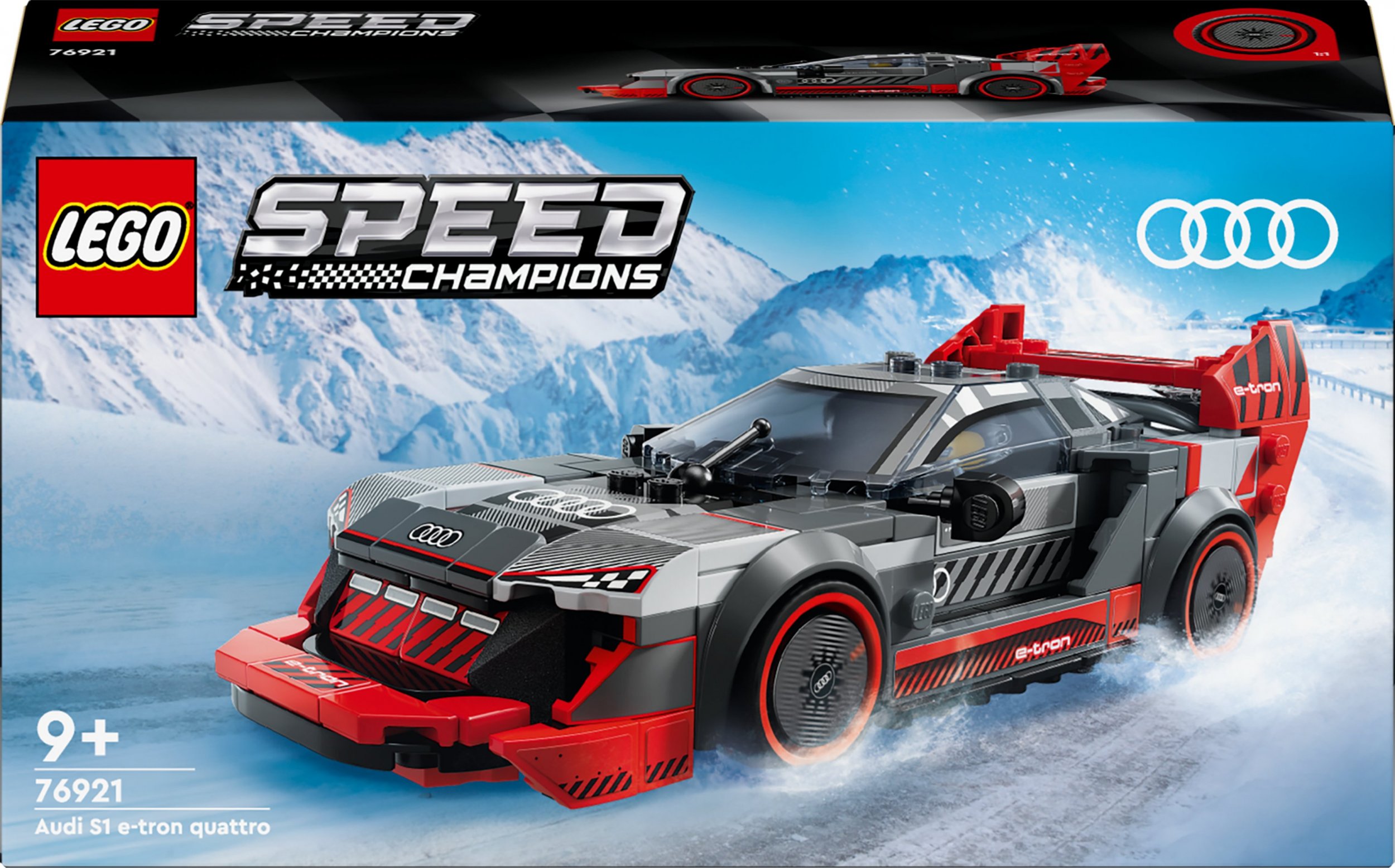 LEGO Speed Champions Wyścigowe Audi S1 E-tron Quattro (76921)