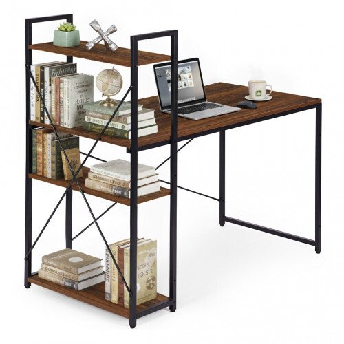 Biurko komputerowe ModernHome metalowe 120x60 cm