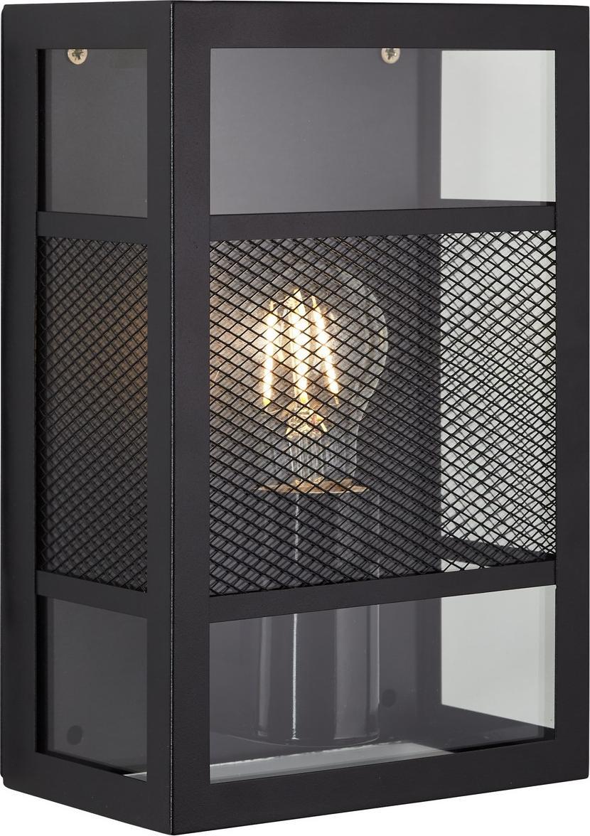 Kinkiet Brilliant Kinkiet ogrodowy LED Ready IP44 czarny Brilliant GETTA 96409/06