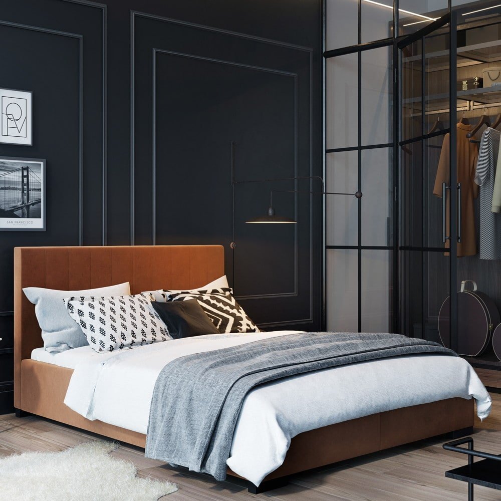 NewDesign Łóżko Hugo ND 140x200 bez pojemnika, grupa 3